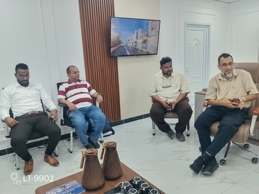 تلبيةً للدعوة.. عمادة كلية الهندسة في نزول ميداني إلى موقع "مدينة قصور عدن"